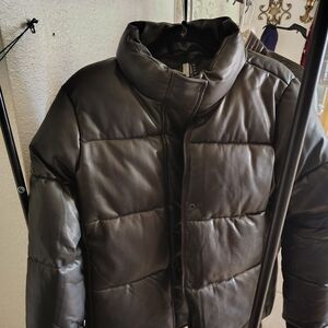 Marc New York Men's Dark Puffer Jacket